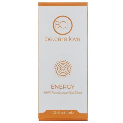 BCL, BE CARE LOVE, 100% PURE ESSENTIAL OIL BLEND, ENERGY, 0.34 FL OZ / 10ml