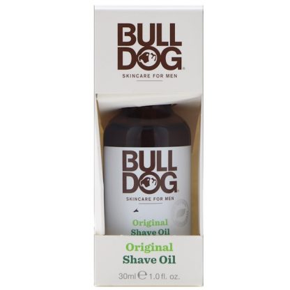 BULLDOG SKINCARE FOR MEN, ORIGINAL SHAVE OIL, 1 FL OZ / 30ml