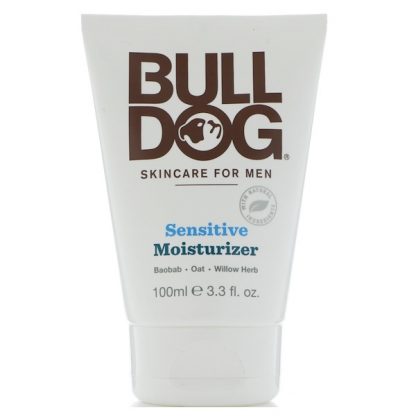 BULLDOG SKINCARE FOR MEN, SENSITIVE MOISTURIZER, 3.3 FL OZ / 100ml