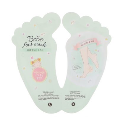 ETUDE HOUSE, BEBE FOOT MASK, 1 PAIR, 0.68 FL OZ / 20ml EACH