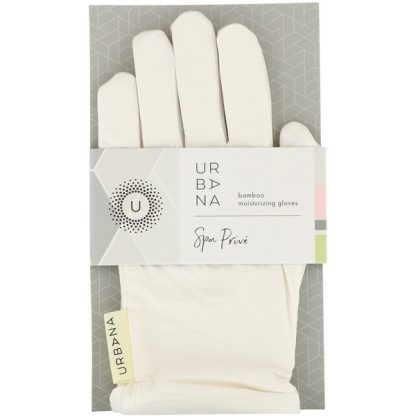 EUROPEAN SOAPS, LLC, URBANA, SPA PRIVE, BAMBOO MOISTURIZING GLOVES, 1 PAIR