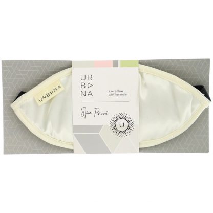 EUROPEAN SOAPS, LLC, URBANA, SPA PRIVE, EYE PILLOW WITH LAVENDER, 1 EYE PILLOW