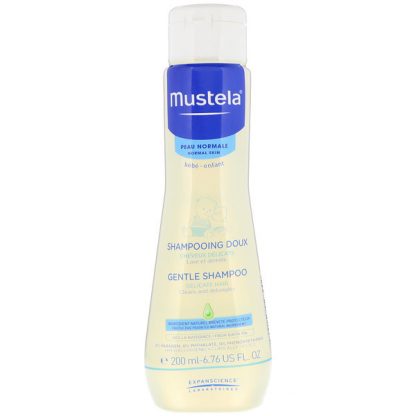 MUSTELA, BABY, GENTLE SHAMPOO, FOR DELICATE HAIR, 6.76 FL OZ / 200ml