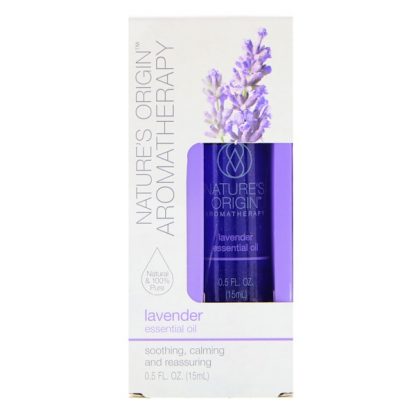 NATURE'S ORIGIN, AROMATHERAPY, ESSENTIAL OIL, LAVENDER, 0.5 FL OZ / 15ml