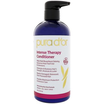 PURA D'OR, INTENSE THERAPY CONDITIONER, 16 FL OZ / 473ml