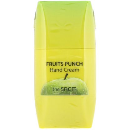 THE SAEM, FRUITS PUNCH HAND CREAM, APPLE, 1.69 FL OZ / 50ml