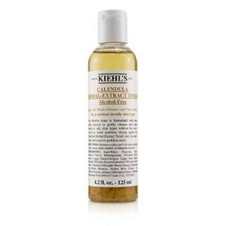 KIEHL'S CALENDULA HERBAL EXTRACT ALCOHOL-FREE TONER - FOR NORMAL TO OILY SKIN TYPES 125ML/4.2OZ