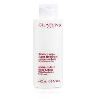 CLARINS NEW MOISTURE-RICH BODY LOTION - FOR DRY SKIN (SUPER SIZE LIMITED EDITION) 400ML/14OZ