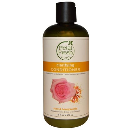 PETAL FRESH, PURE, SOFTENING CONDITIONER, ROSE & HONEYSUCKLE, 16 FL OZ / 475ml