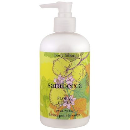 SARABECCA, BODY LOTION, FLORAL CITRUS, 9.5 FL OZ / 280ml