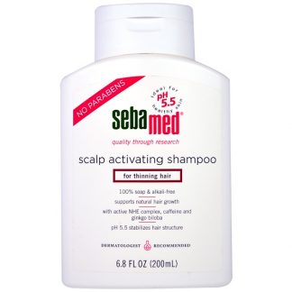 SEBAMED USA, SCALP ACTIVATING SHAMPOO, FOR THINNING HAIR, 6.8 FL OZ / 200ml