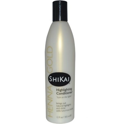 SHIKAI, HENNA GOLD, HIGHLIGHTING CONDITIONER, 12 FL OZ / 355ml