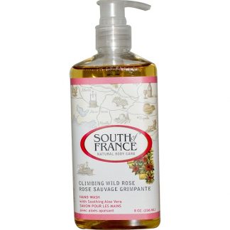 SOUTH OF FRANCE, CLIMBING WILD ROSE, HAND WASH WITH SOOTHING ALOE VERA, 8 OZ / 236ml