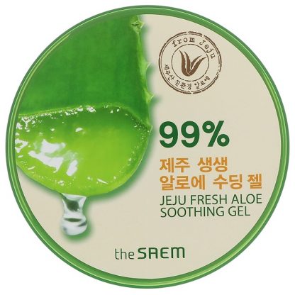 THE SAEM, JEJU FRESH ALOE SOOTHING GEL, 10.14 FL OZ / 300ml