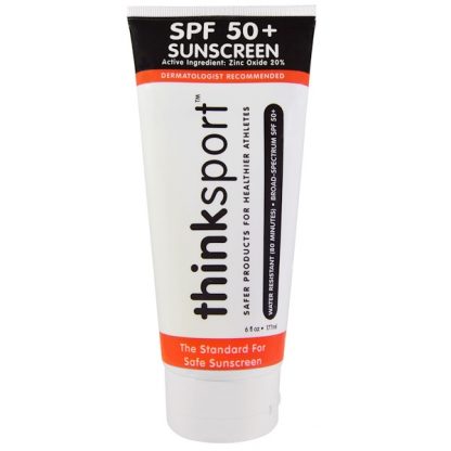 THINK, THINKSPORT, SUNSCREEN, SPF 50+, 6 FL OZ / 177ml