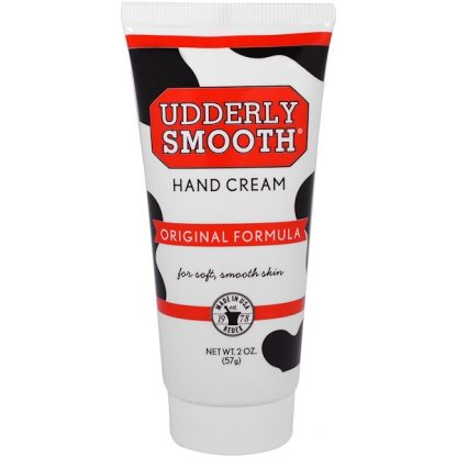 UDDERLY SMOOTH, HAND CREAM, ORIGINAL FORMULA, 2 OZ / 57g