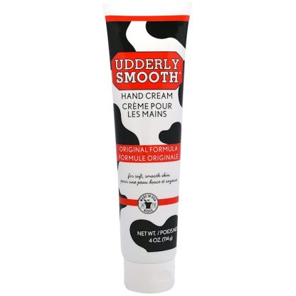 UDDERLY SMOOTH, HAND CREAM, ORIGINAL FORMULA, 4 OZ / 114g