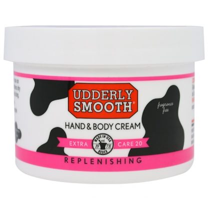 UDDERLY SMOOTH, HAND & BODY CREAM, EXTRA CARE 20, 8 OZ / 227g