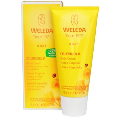 WELEDA, BABY BODY CREAM, CALENDULA, 2.5 FL OZ / 75ml