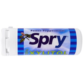 XLEAR, SPRY POWER PEPPERMINTS, 45 COUNT, 25 G