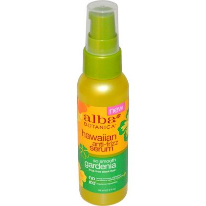 ALBA BOTANICA, HAWAIIAN ANTI-FRIZZ SERUM, 2 FL OZ / 59ml