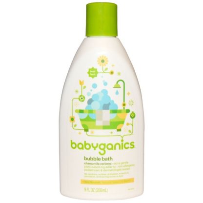 BABYGANICS, BUBBLE BATH, CHAMOMILE VERBENA, 9 FL OZ / 266ml