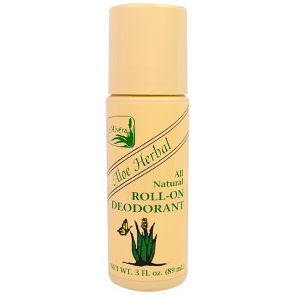 ALVERA, ROLL-ON DEODORANT, ALOE HERBAL, 3 FL OZ / 89ml