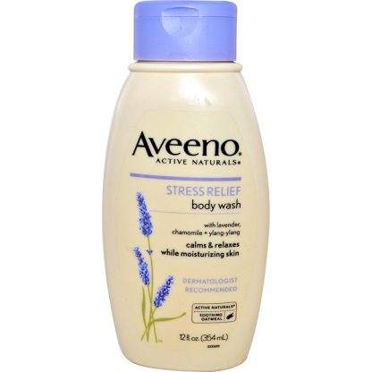 AVEENO, ACTIVE NATURALS, STRESS RELIEF BODY WASH, 12 FL OZ / 354ml