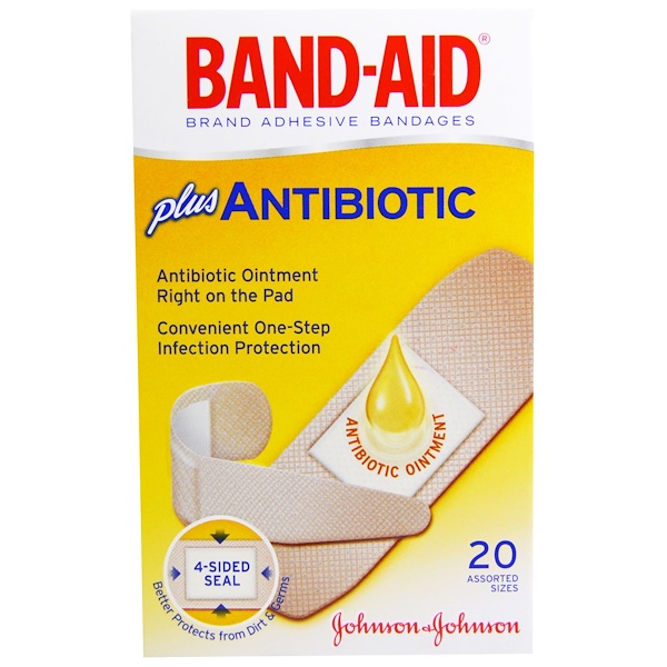 Adhesive Bandages, Flexible Fabric, 30 Bandages