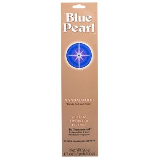 BLUE PEARL, CLASSIC IMPORTED INCENSE, SANDALWOOD, 0.7 OZ / 20g
