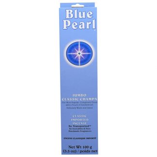 BLUE PEARL, CLASSIC IMPORTED INCENSE, JUMBO CLASSIC CHAMPA, 3.5 OZ / 100g