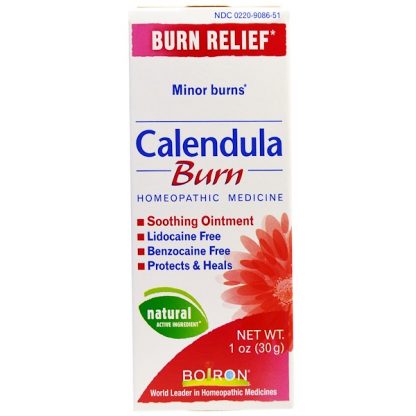 BOIRON, CALENDULA, BURN, SOOTHING OINTMENT, 1 OZ / 30g