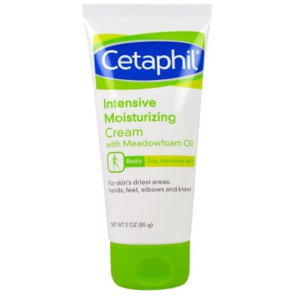 CETAPHIL, INTENSIVE MOISTURIZING CREAM WITH MEADOWFOAM OIL, 3 OZ / 85g