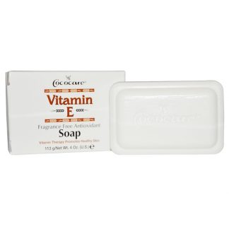 COCOCARE, VITAMIN E SOAP, FRAGRANCE FREE ANTIOXIDANT, 4 OZ. (113g