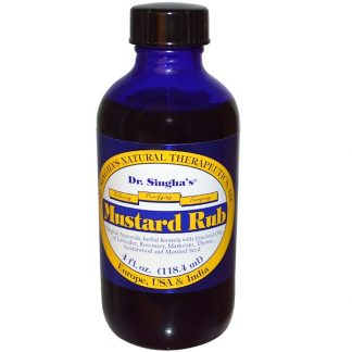 DR. SINGHA'S, MUSTARD RUB, 4 FL OZ / 118.4ml