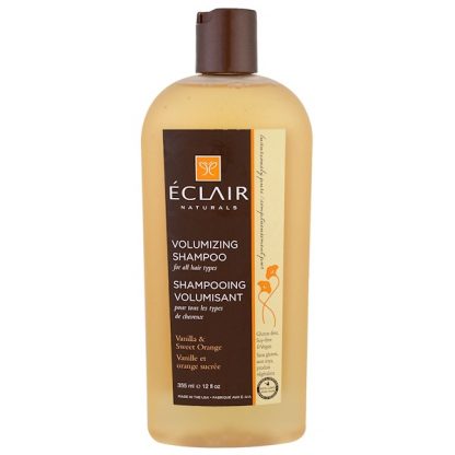 ECLAIR NATURALS, VOLUMIZING SHAMPOO, VANILLA & SWEET ORANGE, 12 FL OZ / 355ml