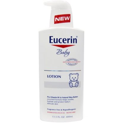 EUCERIN, BABY, LOTION, FRAGRANCE FREE, 13.5 FL OZ / 400ml