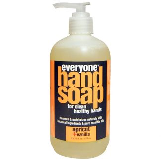 EVERYONE, HAND SOAP, APRICOT + VANILLA, 12.75 FL OZ / 377ml