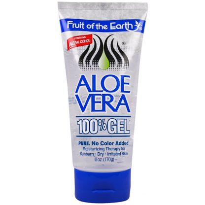 FRUIT OF THE EARTH, ALOE VERA 100% GEL, 6 OZ / 170g