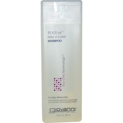 GIOVANNI, ROOT 66, MAX VOLUME SHAMPOO, 8.5 FL OZ / 250ml