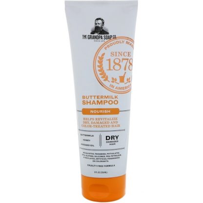 GRANDPA'S, BUTTERMILK SHAMPOO, NOURISH, 8 FL OZ / 235ml