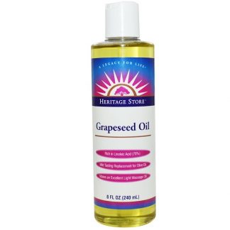 HERITAGE STORE, GRAPESEED OIL, 8 FL OZ / 240ml