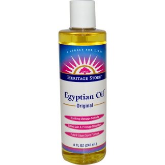 HERITAGE STORE, EGYPTIAN OIL, ORIGINAL, 8 FL OZ / 240ml