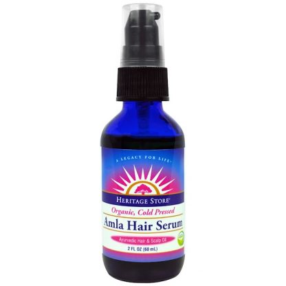 HERITAGE STORE, HERITAGE STORE, ORGANIC COLD PRESSED, ALMA HAIR SERUM, 2 FL OZ / 60ml