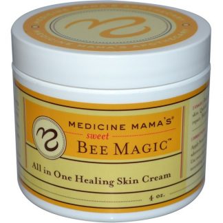 MEDICINE MAMA'S, SWEET BEE MAGIC, ALL IN ONE HEALING SKIN CREAM, 4 OZ