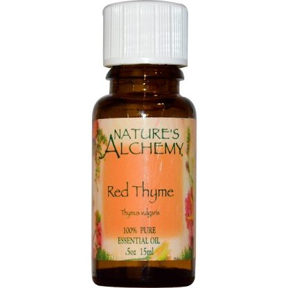 NATURE'S ALCHEMY, RED THYME, ESSENTIAL OIL, .5 OZ / 15ml
