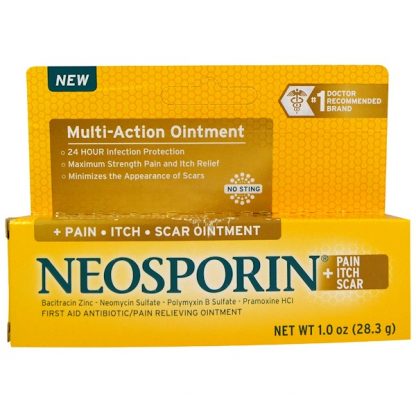 NEOSPORIN, MULTI-ACTION, PAIN - ITCH- SCAR OINTMENT, 1.0 OZ / 28.3g