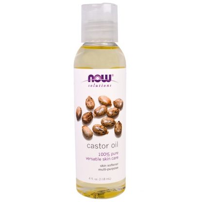 NOW FOODS, SOLUTIONS, CASTOR OIL, 4 FL OZ / 118ml