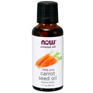 NOW FOODS, ESSENTIAL OILS, CARROT SEED OIL, 1 FL. OZ. (30ml