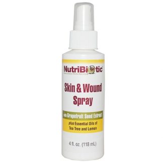 NUTRIBIOTIC, SKIN & WOUND SPRAY WITH GRAPEFRUIT SEED EXTRACT, 4 FL OZ / 118ml
